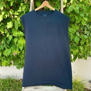 JerZees Black Sleeveless T-Shirt